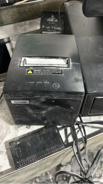 Pos com gaveta e impressora