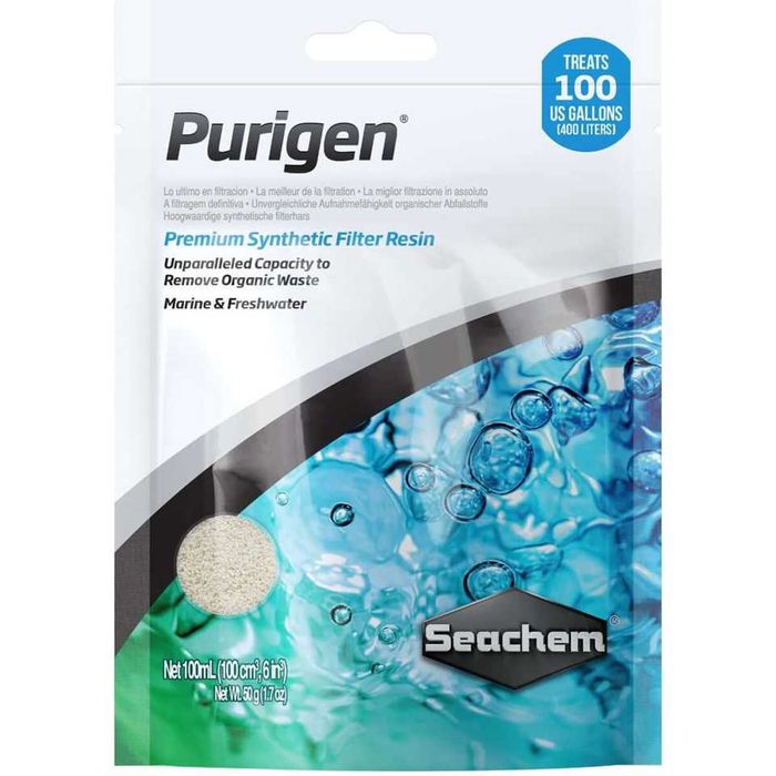 Seachem Purigen 100ml Usuwa NO2 NO3 NH4