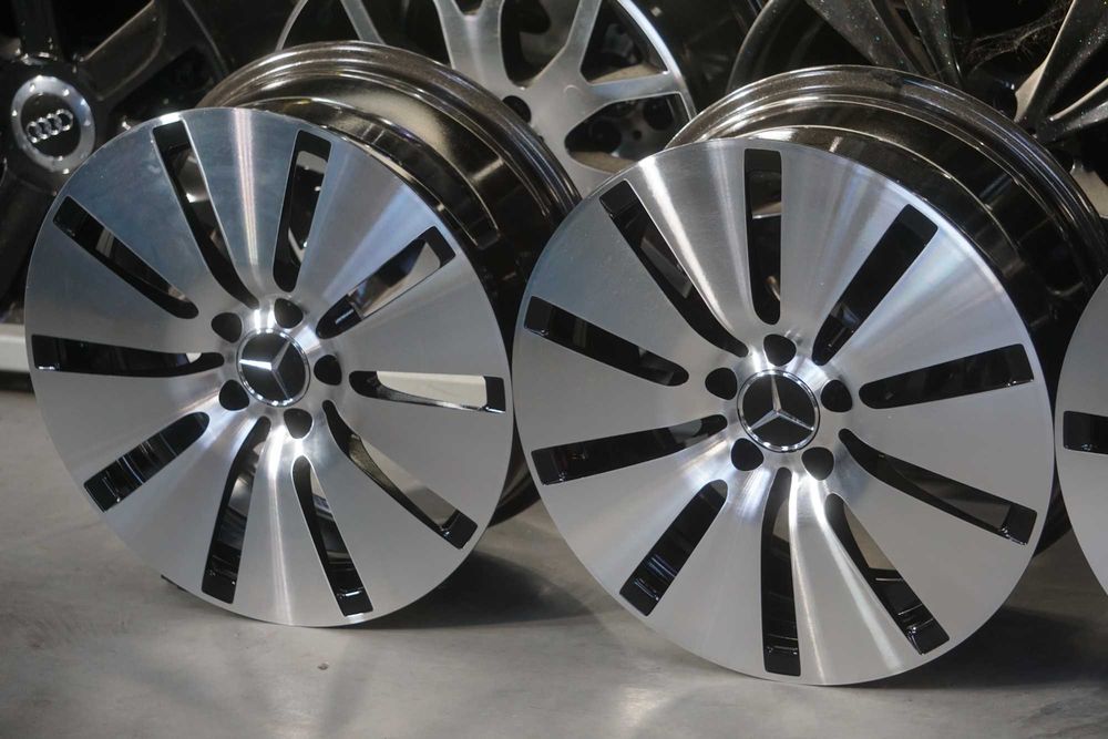 Alufelgi oryginał Mercedes GLC 5x112 8Jx18 et38 cb66,6mm czarne wneki, cnc