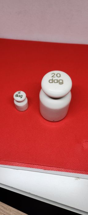 Pamiątki z PRL odważniki do wagi