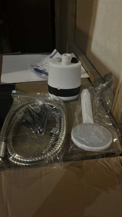 Новий якісний переносний портативний кемпінговий душ на акумуляторі