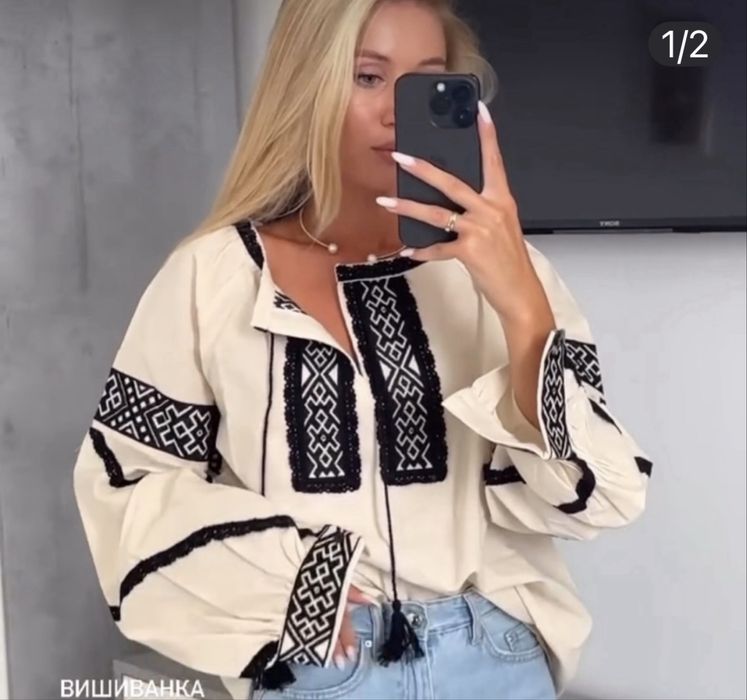 Жіночі вишиванки .