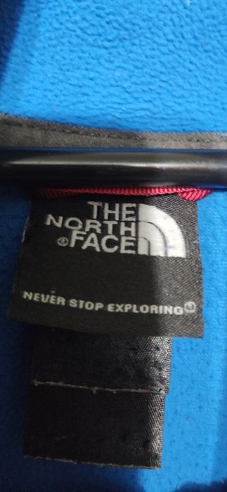 Polar  bluza polarowa  TNF The North Face-  niebieski z suwakiem i stó