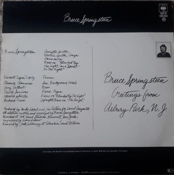 Disco Vinil BRUCE Springsteen