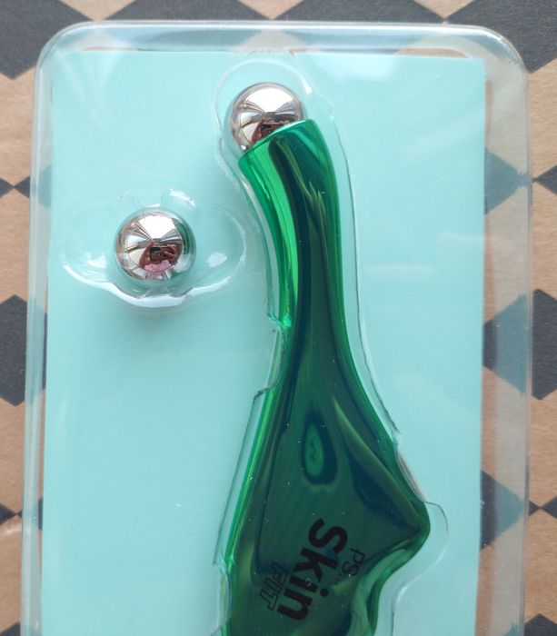 metalowy masażer do oczy guasha eye roller