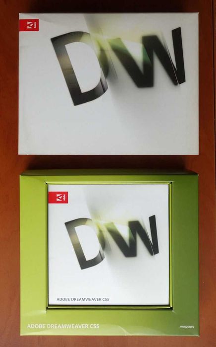 Oprogramowanie Dreamweaver CS5 PL do projektowania stron WWW BOX + klucz + 2 podręczniki | Oryginał |