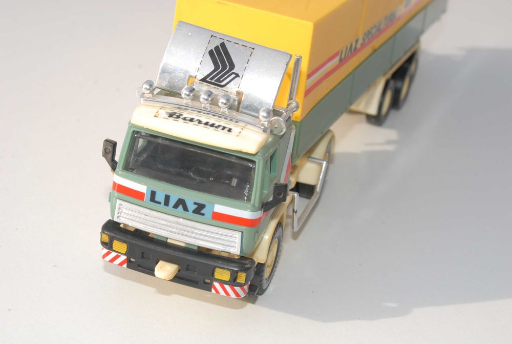 Stara Zabawka ciężarówka TIR Liaz  Camion Monti System KZ Semily