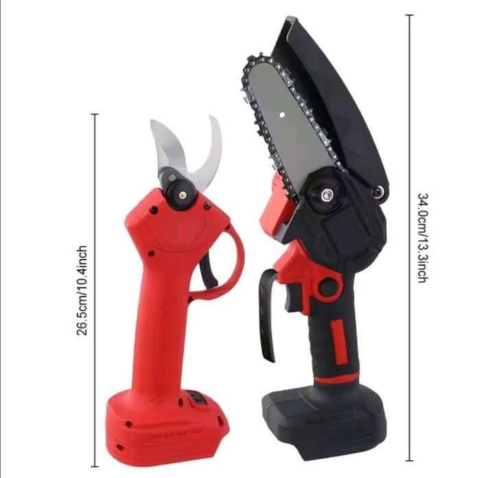 Kit Tesoura elétrica + motossera