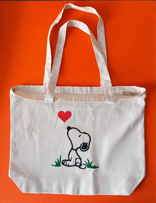 sacos em pano bordado a maquina fazemos por encomenda