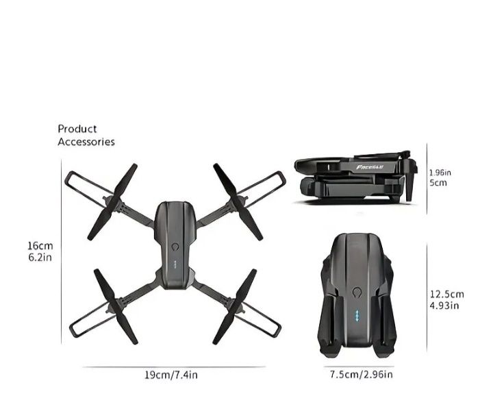 Drone para iniciantes com 3 baterias e Funcionalidades.Novos