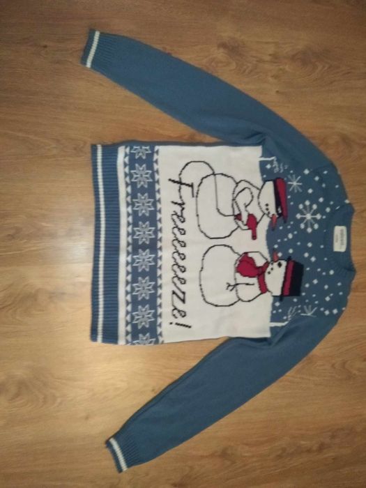 Sweter świąteczny M