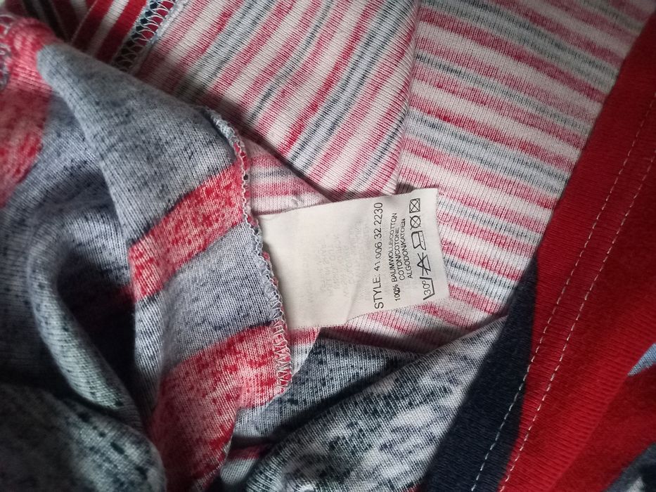 Koszulka T-shirt roz  L 40 QS bawełna must have boho