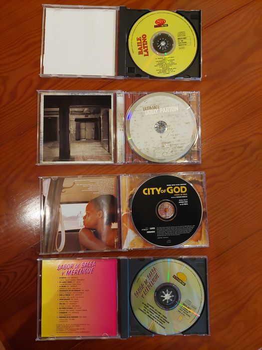 CD's de musica variada