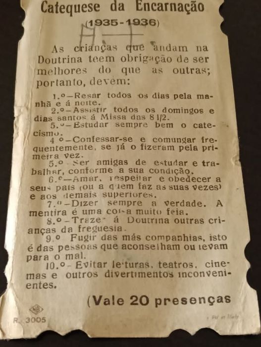 Bela pagela ou outros antiga