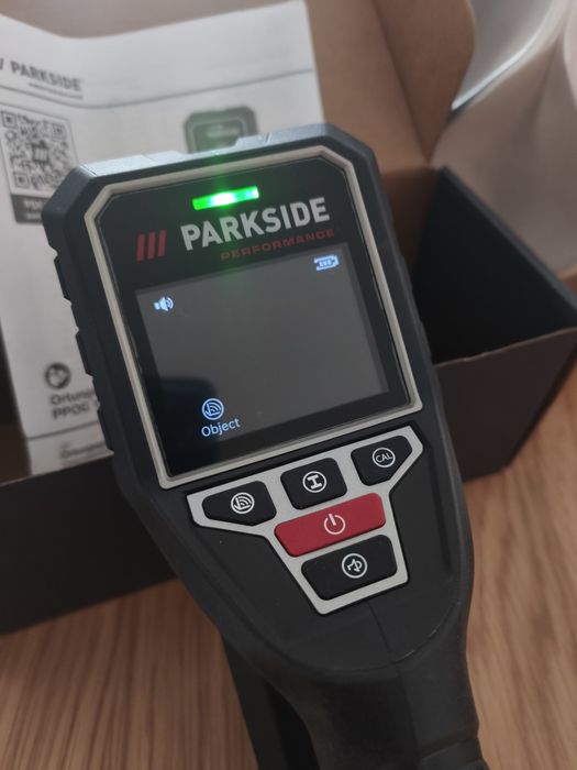 Detetor de Materiais / Scanner de Parede Parkside Performance PPOG 120 A1 (Novo)
