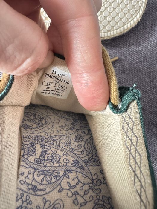 Взуття Zara для хлопчика