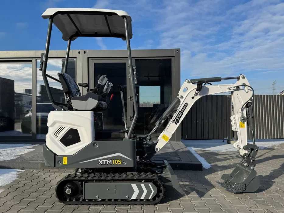 XTM X10s Pro Mini Koparka 1000kg 2025, Leasing, Chłodnica oleju