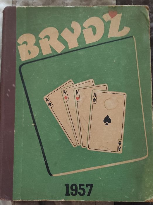 Brydż  komplet miesięczników z 1957