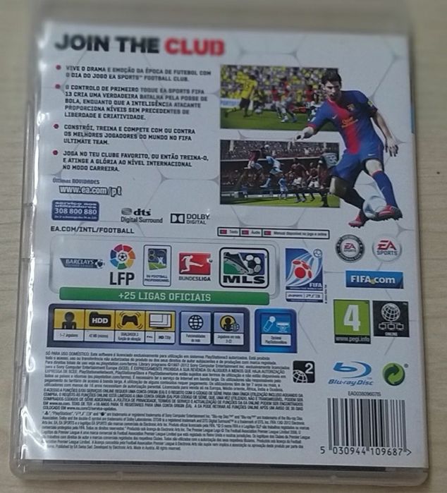 Fifa 13, Jogo PlayStation Ps3.