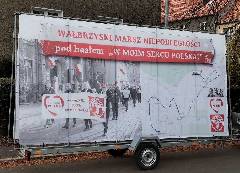 Reklama mobilna, przyczepa reklamowa - kampania, przyczepka towarowa