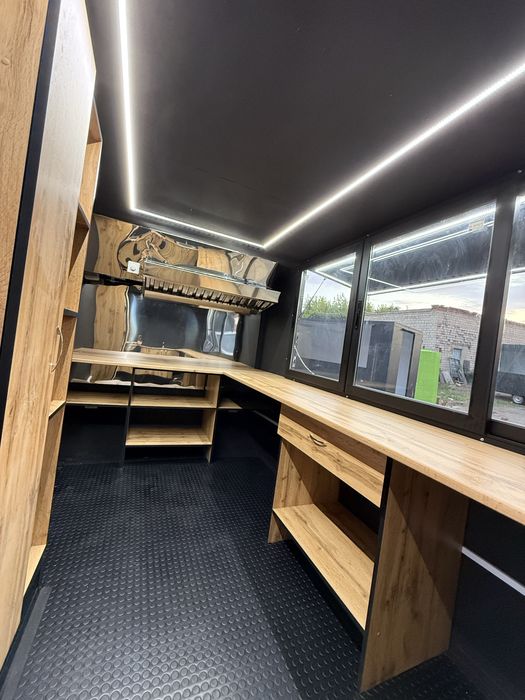 Торговий кіоск-причіп, фастфуд, кавярня, каліфорнія, шаурмічна, бургер