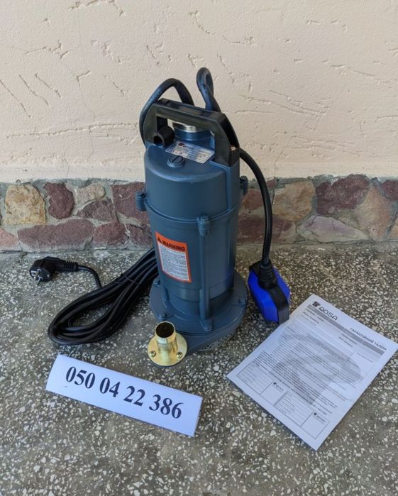 Насос фекальний дренажний для поливу і відкачування