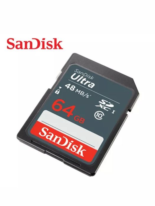 Cartão SD 64GB sandisk