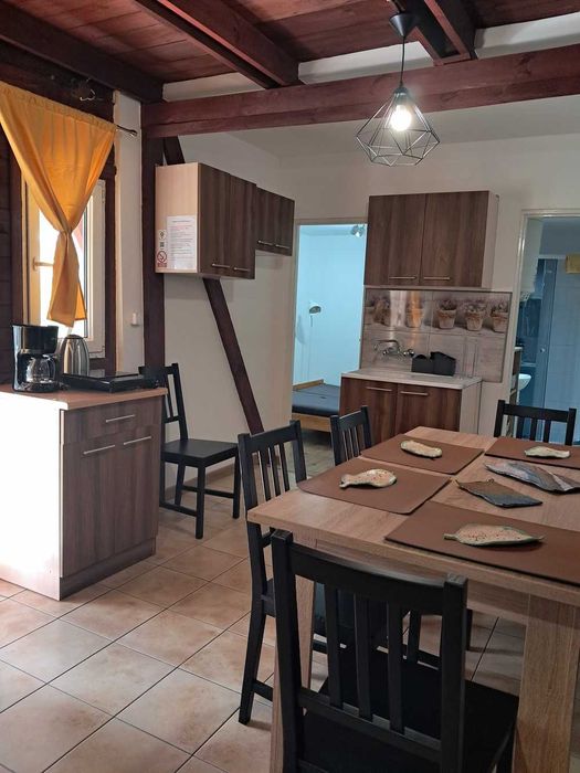 Domek nad jeziorem Ośrodek Basen Jacuzzi Ostoja Lipiny Wakacje Las