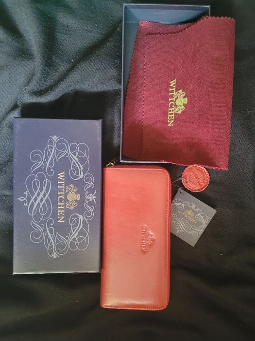 Portfel Wittchen duży czerwony