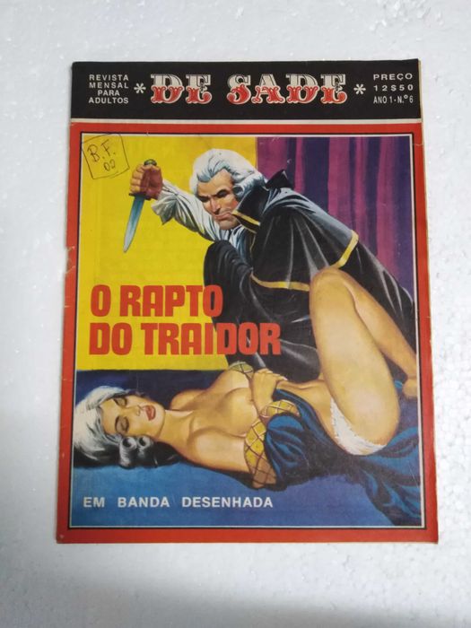 De Sade- Coleção de Banda Desenhada Portuguesa COMPLETA (8 vol.) 1977