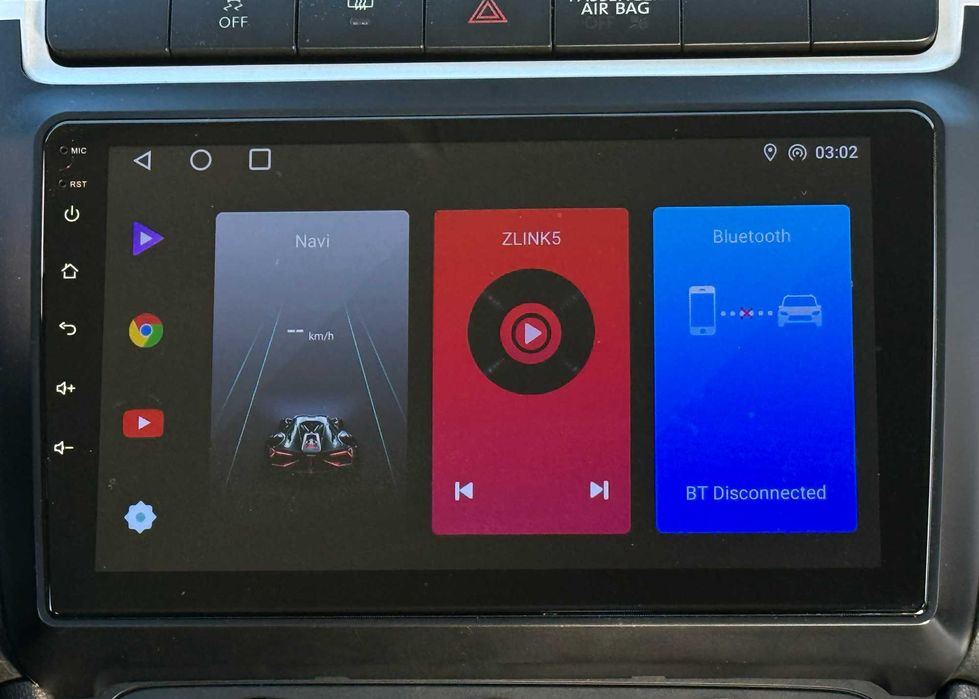 Rádio Android - Carplay/Android Auto - VW Polo