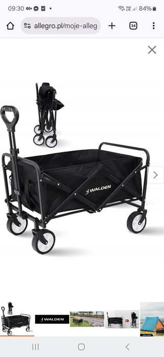 Nowy wózek turystyczny