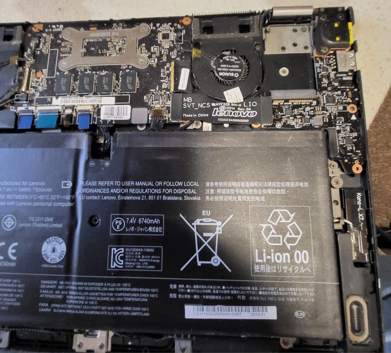 Lenovo Yoga 2 pro i7 na części