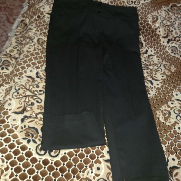 Брюки плотные черные  р. 52 Турция 100% + подарок
