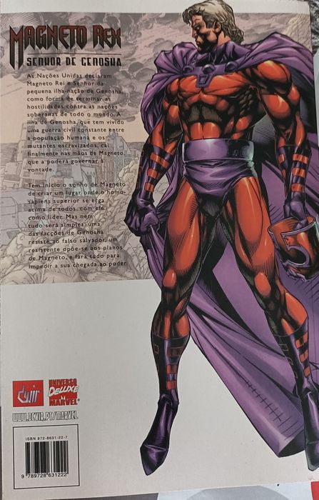 Revista X-MEN - Magneto Rex