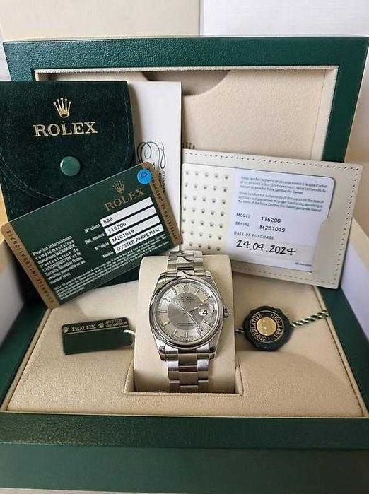 Rolex Oyster Datejust Roulette 36 mm ref: 126200