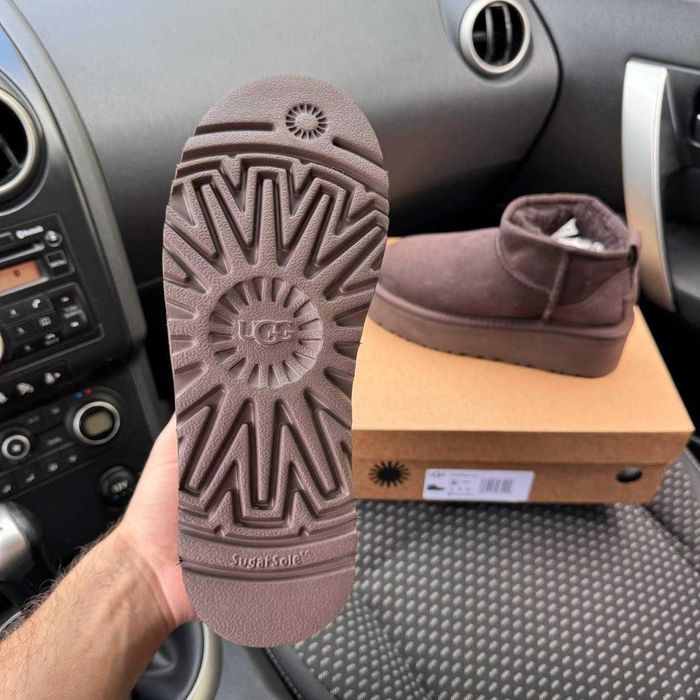 Угги/Угг/Уггі/Уги/Угі/UGG Australia Ultra Mini Platform 5 см Chocolate