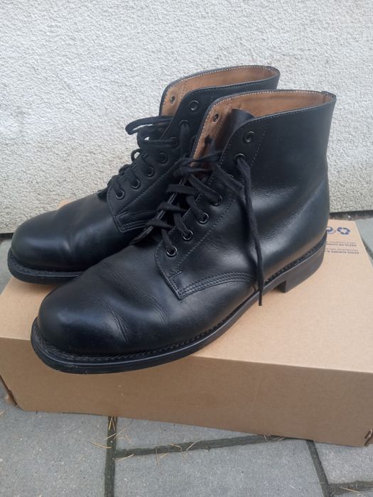 Trzewiki skórzana podeszwa 43/42