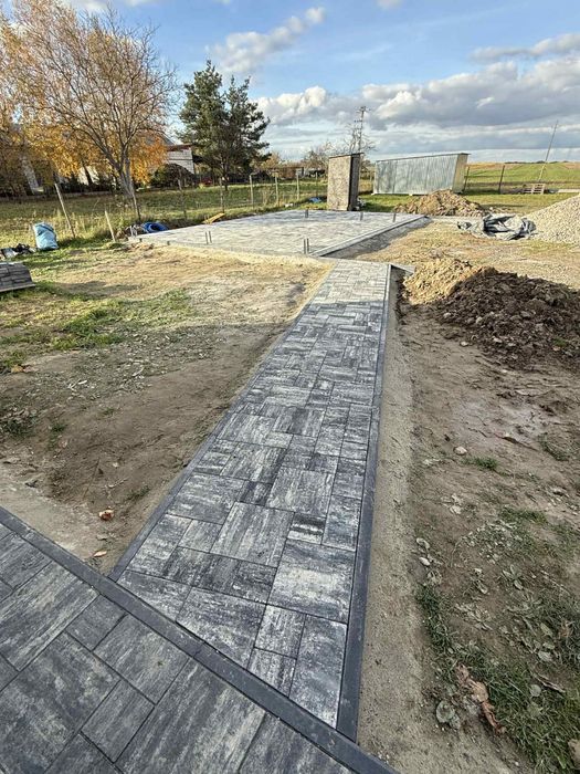 Układanie kostki brukowej