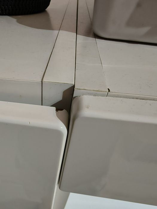 Kuchnia biały połysk, używana