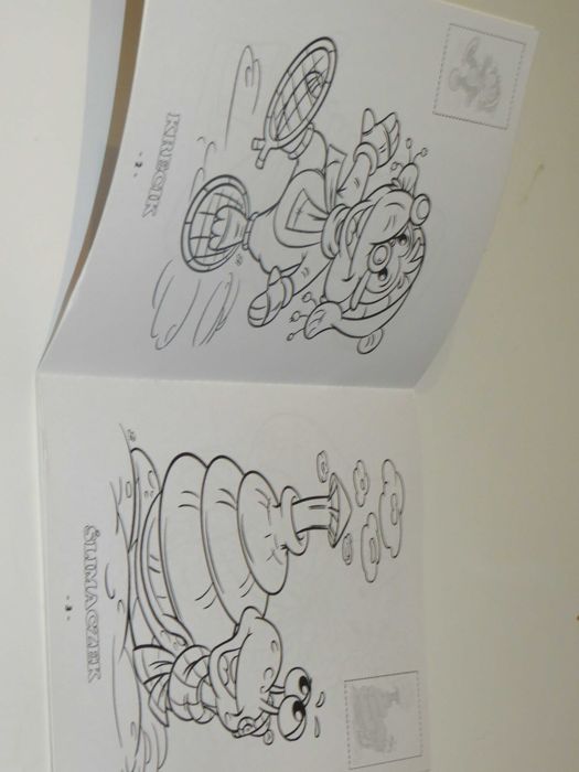 Kolorowanka dla dzieci zimowe zabawy - Zwierzątka