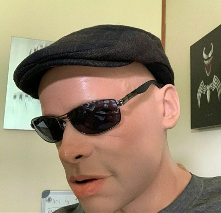 [NOVA] Máscara Brad Pitt em Látex