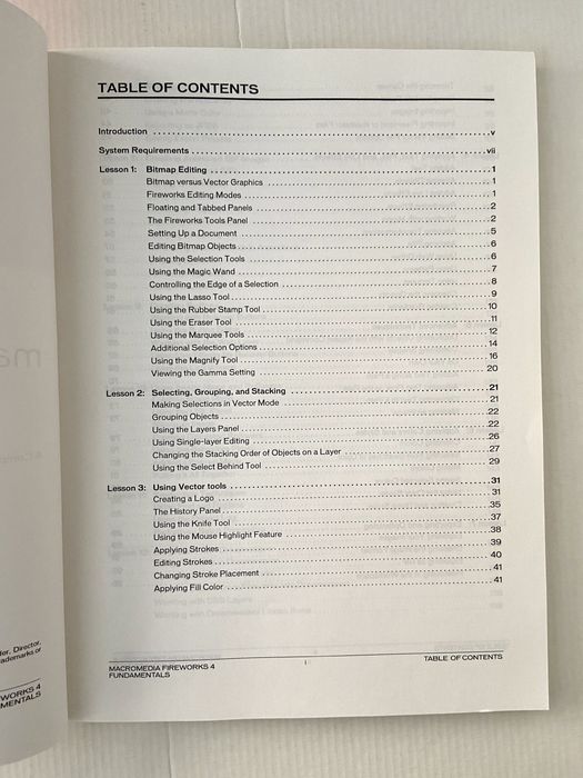 Macromedia Fireworks 4 Fundamentals64584405130369124