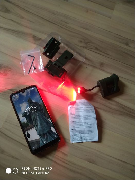 Тактичний професійний ліхтар на військову каску MPLS