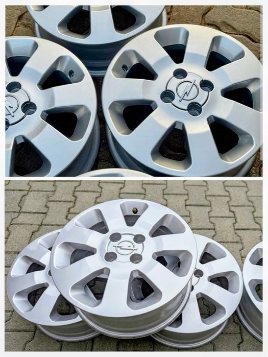 Alufelgi Opel 15” 4x100 ET49 – kpl. 4 szt.
