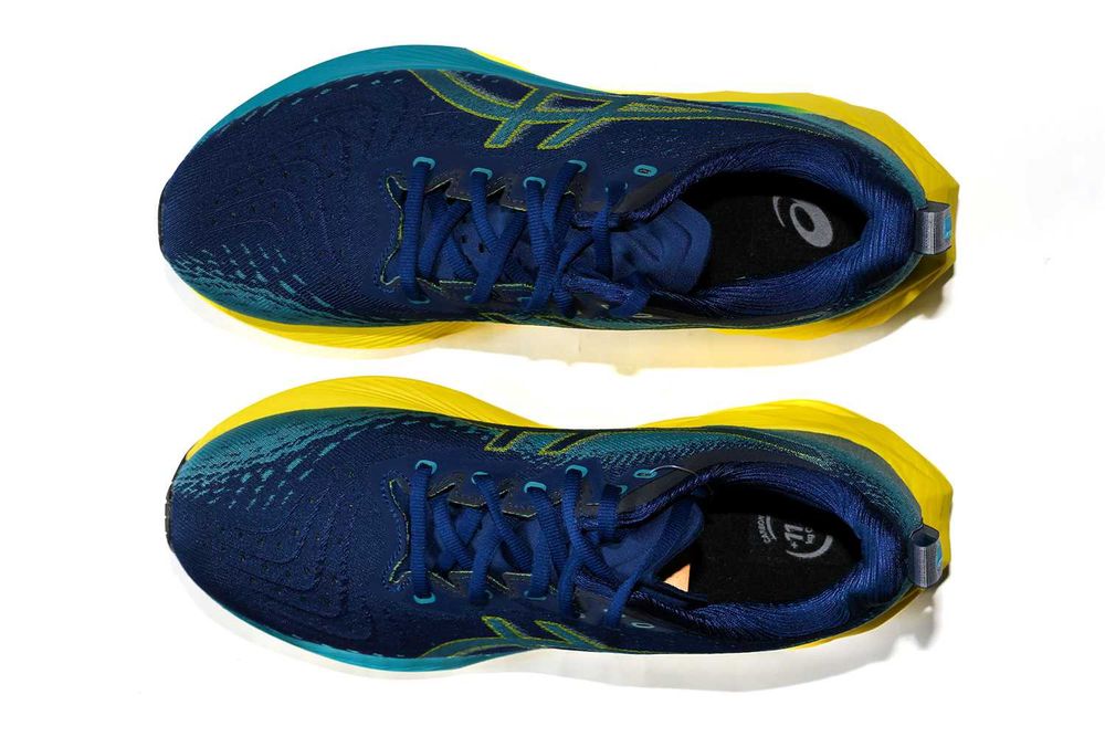 Buty biegowe Asics Novablast 4 Blue Expanse/Blue Teal 43,5