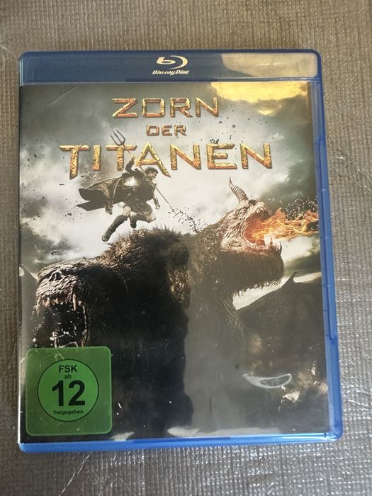 A Fúria de Titãs - Blu-ray (Como Novo)