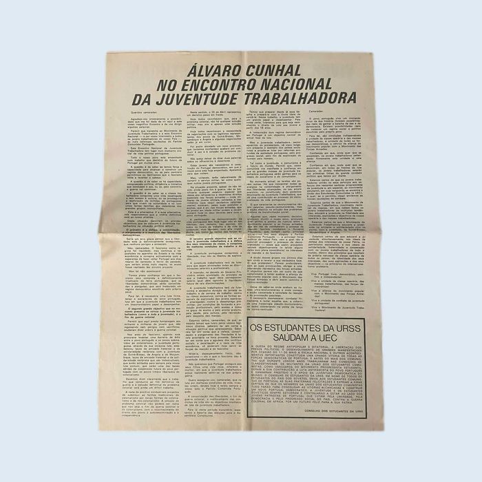Jornal União dos Estudantes Comunistas  Nº1 Junho 1974