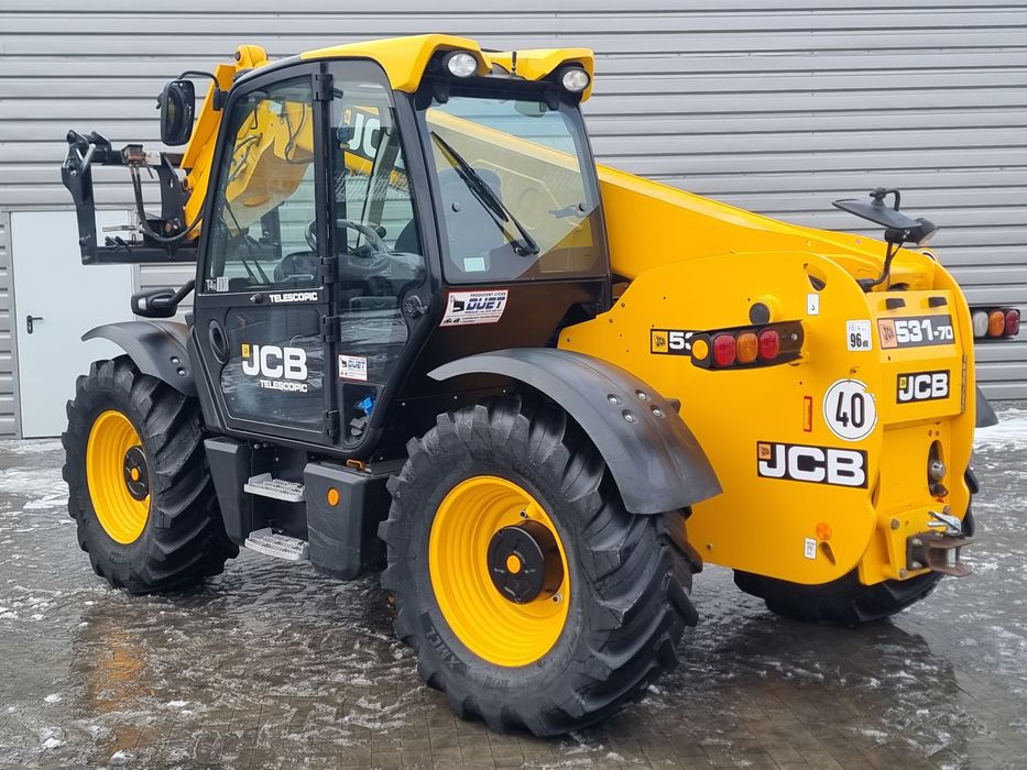 Ładowarka teleskopowa Jcb 531-70*r17*KLIMA*oryginał 4500h*manitou