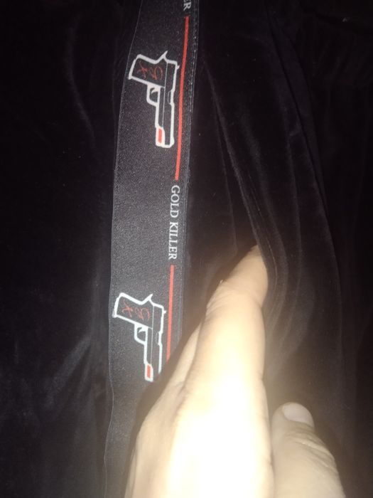 Dres welurowy Gold Killer